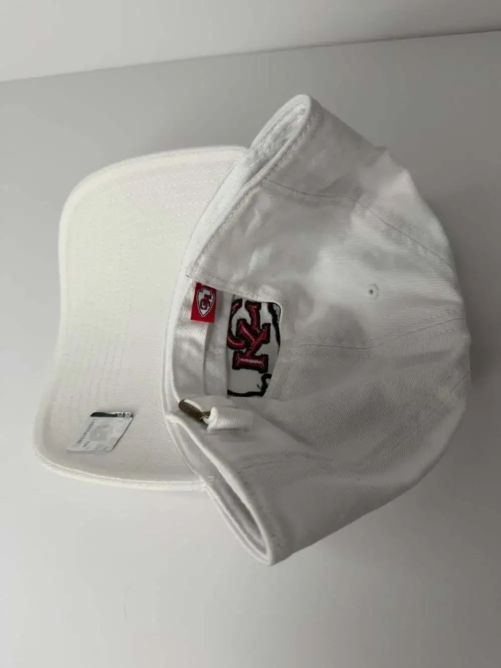 Kansas City Chiefs '47 Logo Clean Up Adjustable Hat - White